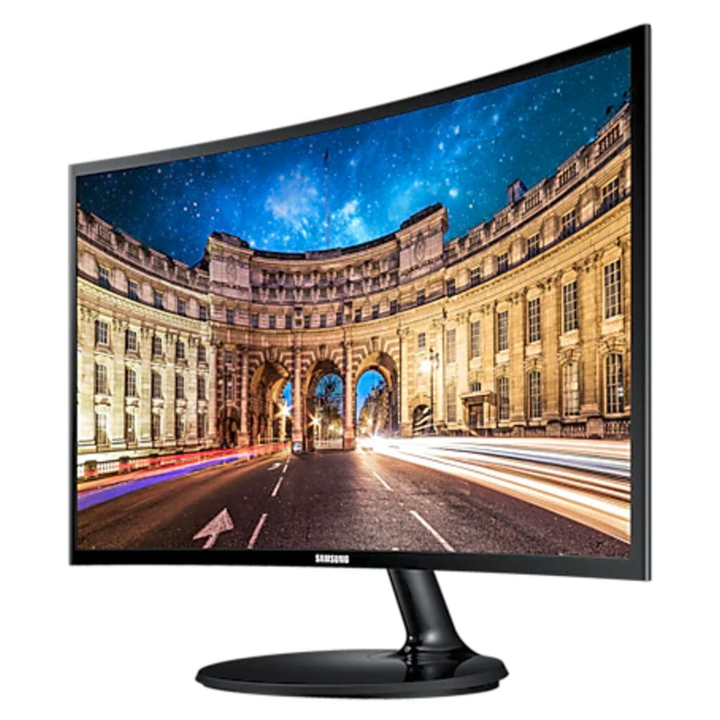 Samsung 27 Inch Full HD Curved Monitor With Curvature 1800R LC27F390FHWXXL