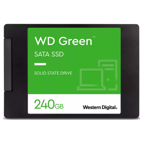 WD 240GB SATA III Internal SSD 6Gbs 2.5Inch 7mm Green WDS240G3G0A 