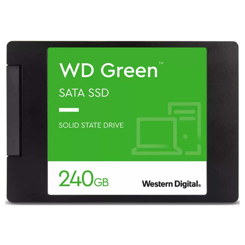 WD 240GB SATA III Internal SSD 6Gbs 2.5Inch 7mm Green WDS240G3G0A 