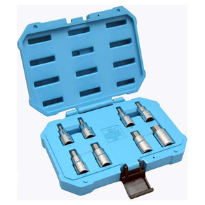 Taparia Hex Bit Square Drive Socket Set 12.7mm 8Pcs SBSH8 