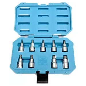 Taparia Torx Bits Square Drive Socket Set 12.7mm 9Pcs SBST 9 