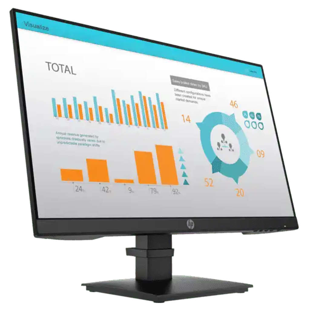 HP P24 G4 FHD Monitor 23.8Inch Black 1A7E5AA