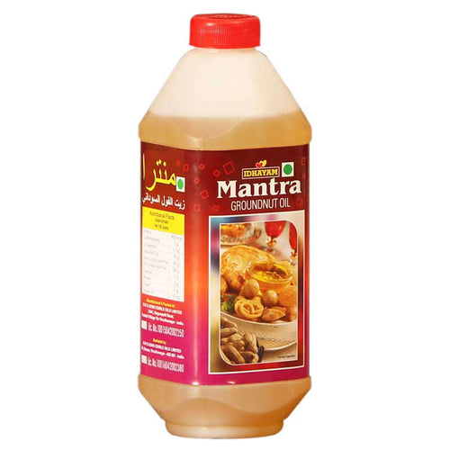 Idhayam Mantra Groundnut Oil 1L Bottle 