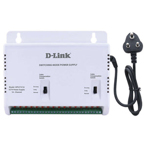 D-Link 16CH CCTV Power Supply 12V Plastic DPS-F1C16 