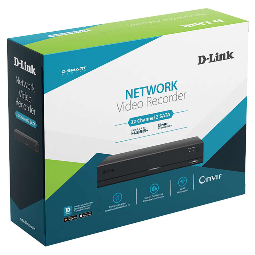 D-Link Network Video Recorder 32CH 2SATA DNR-F5232-M8