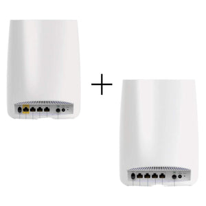 Netgear Orbi Tri-Band AC3000 WiFi System Router + 1 Satellite Extender RBK50-100INS 