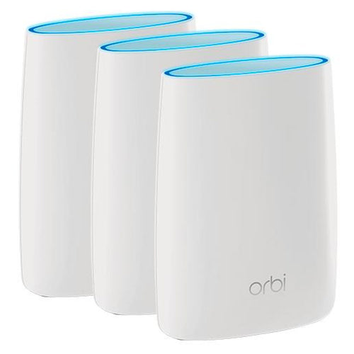 Netgear Orbi Tri-Band AC3000 WiFi System Router + 2 Satellite Extender RBK53-100PES 