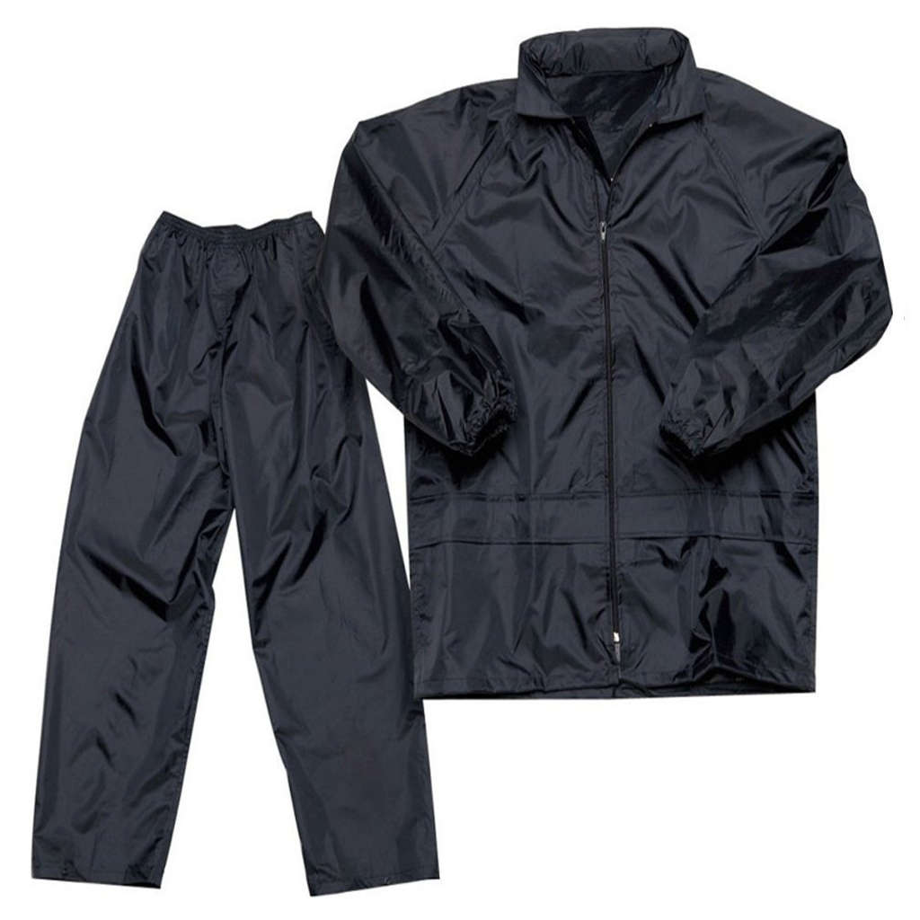 UDF Rain Coat Pant And Shirt Black
