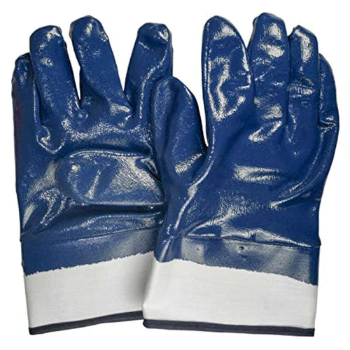 UDF Nitrile Dipped Gloves With Open Cuff 