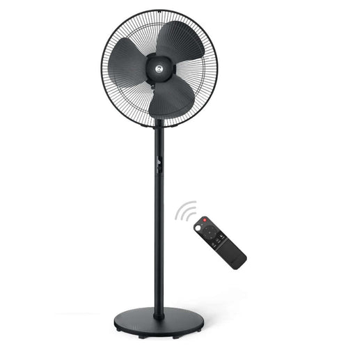Atomberg Renesa BLDC Swing Pedestal Fan With Remote Control 400mm Black 