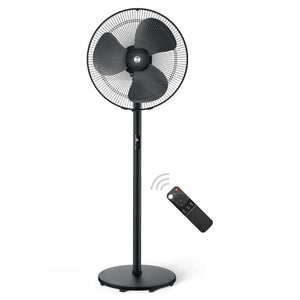 Atomberg Renesa BLDC Swing Pedestal Fan With Remote Control 400mm Black 