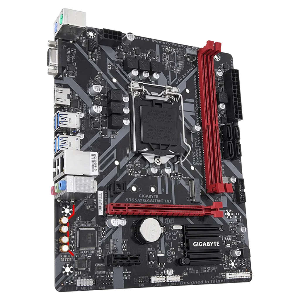 Gigabyte HD Gaming Motherboard B365M