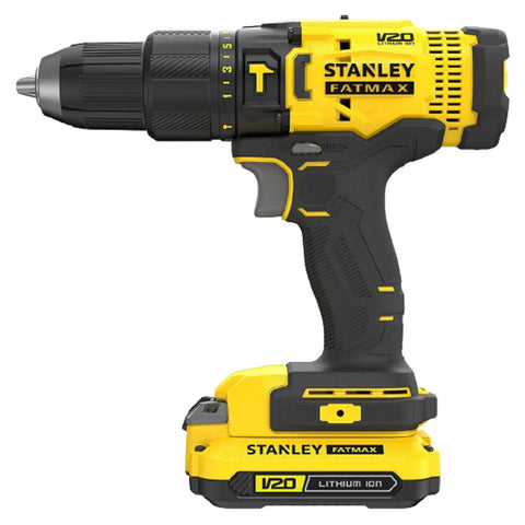 Stanley Cordless Brushed Hammer Drill 20V SCD711C2K-B1 
