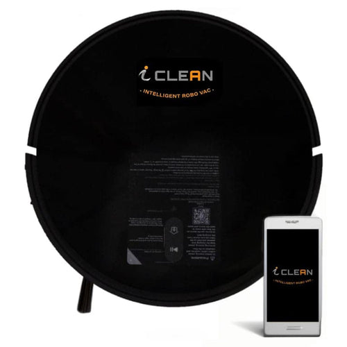 iClean T100 Pro Intelligent Robot Vacuum Cleaner Black 