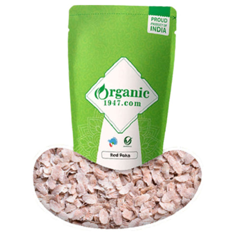 Organic 1947 Red Poha(Aval) 1Kg 