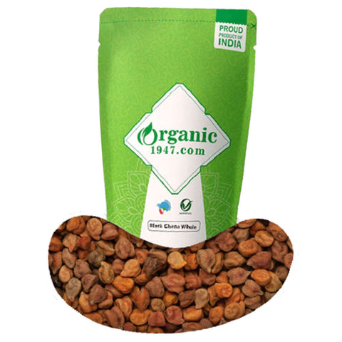 Organic 1947 Black Chana Whole 1Kg 