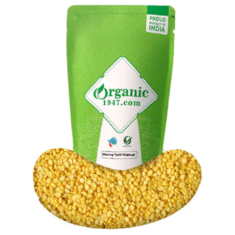 Organic 1947 Moong Split Washed 1Kg 
