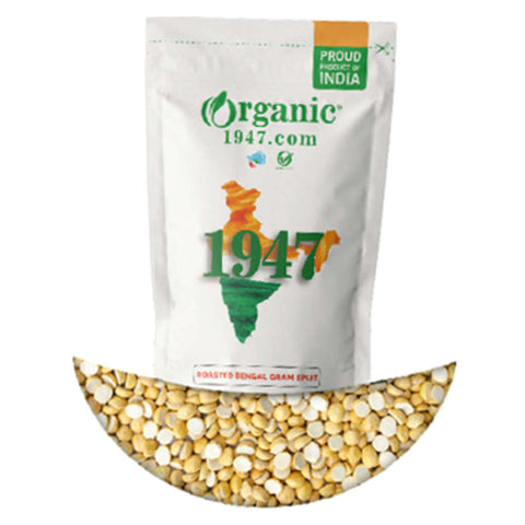 Organic 1947 Roasted Bengal Gram Split 500g 