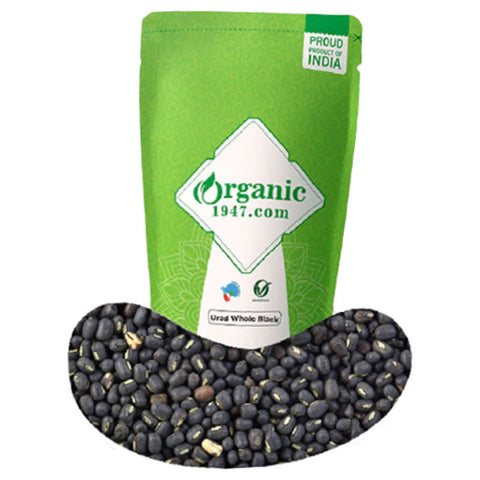 Organic 1947 Urad Black Whole 1Kg 