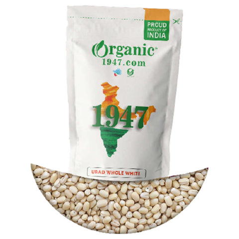 Organic 1947 Urad White Whole 500g 