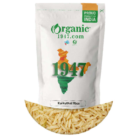 Organic 1947 Kaikuthal Rice 500g 