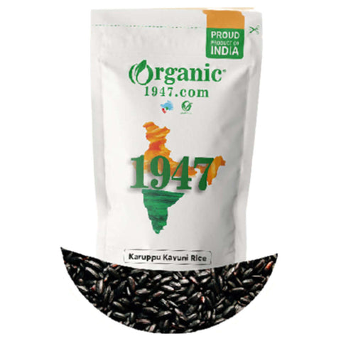 Organic 1947 Karuppu Kavuni Rice 500g 