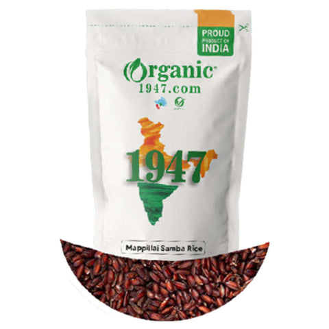 Organic 1947 Mappillai Samba Rice 500g 