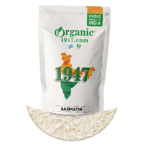 Organic 1947 Nattu Basmathi Rice 500g 