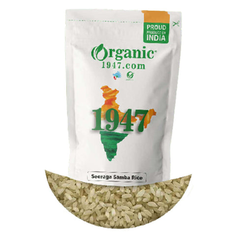 Organic 1947 Seeraga Samba Rice 1Kg 