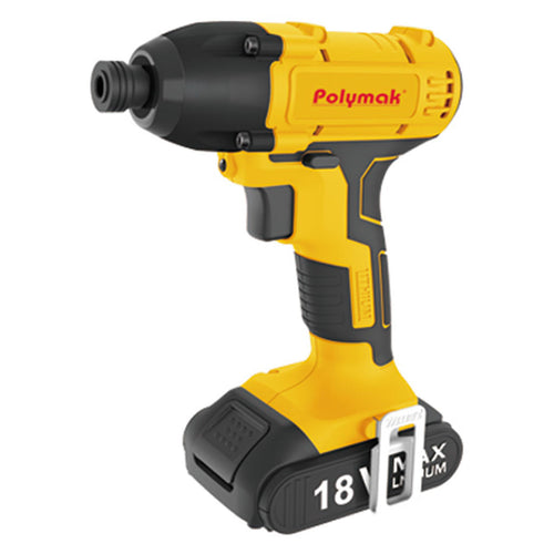 Polymak Cordless Impact Driver 18V PM-CID-18VB-2B 