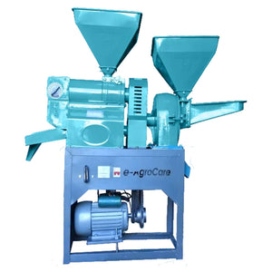 E-Agro Care Combined Rice Mill With Pulverizer 3HP EAC-6N40-9FC21 