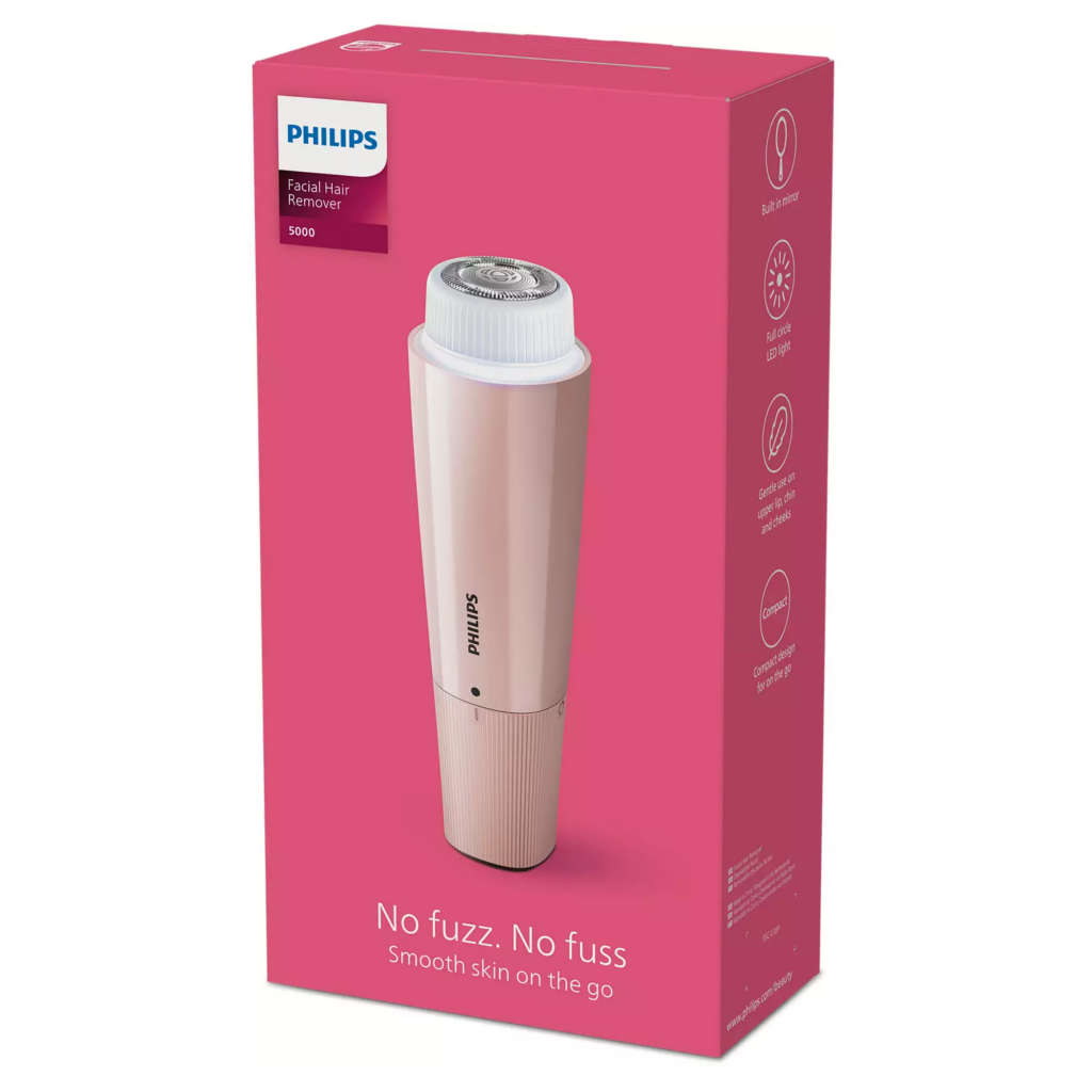 Philips 5000 Series Cordless Facial Hair Remover BRR454/00