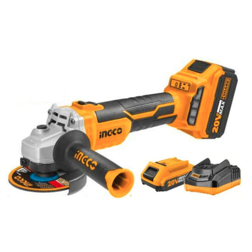 Ingco Lithium-Ion Angle Grinder 100mm CAGLI2010082 