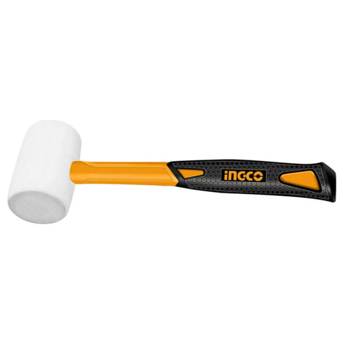 Ingco Rubber Hammer Fiberglass Handle 16oz HRUH8316 