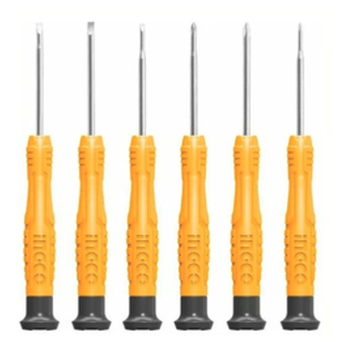Ingco Precision Screwdriver 6Pcs HKSD0618 