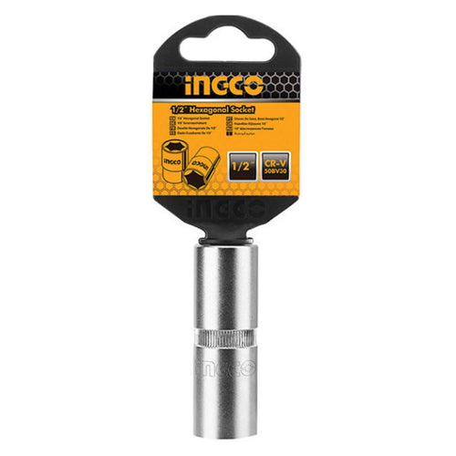 Ingco Spark Plug Socket 1/2Inch 16mm HSPS12161 