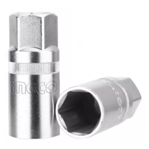 Ingco Spark Plug Socket 1/2Inch 21mm HSPS12211 