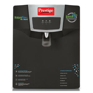 Prestige Naturoflow 1.0 RO+ Alkaline Water Purifier 8L Black 
