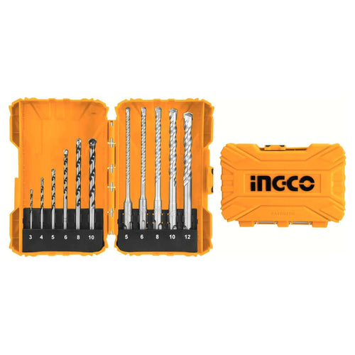 Ingco Masonry And Hammer Drill Bits Set 11Pcs AKDL31101 