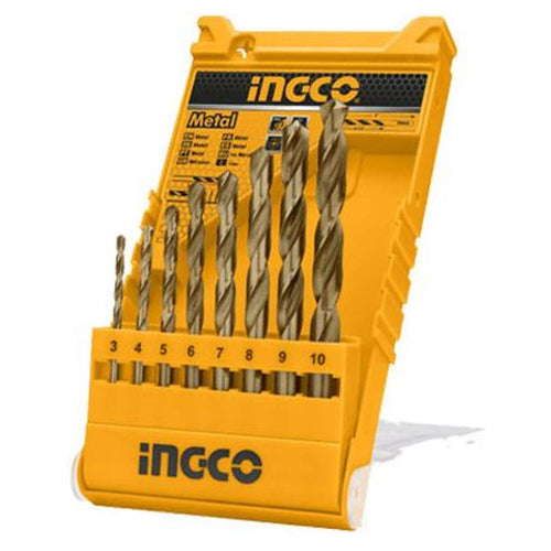 Ingco HSS Twist Drill Bits Set 8Pcs AKDB1088 