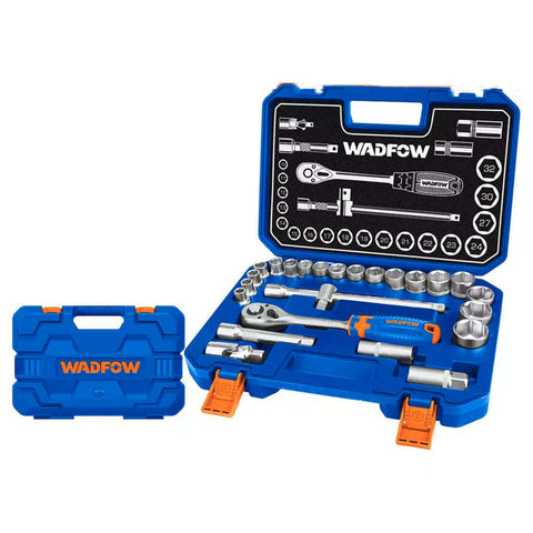 Wadfow Socket Set 1/2Inch 25Pcs WST2D25 