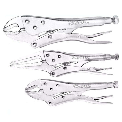 Wadfow Locking Pliers Set 3Pcs WLP5703 