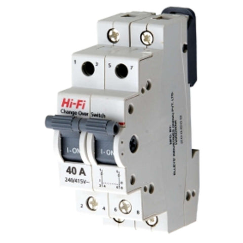 Hi-Fi Changeover Switch Double Pole 63A 925 102 