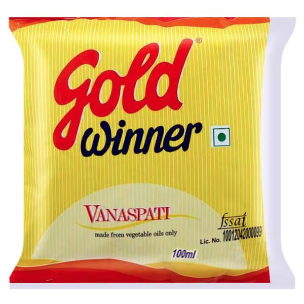 Buy Gold Winner Vanaspati Oil 100 ml Pouch Online at Bestomart ...