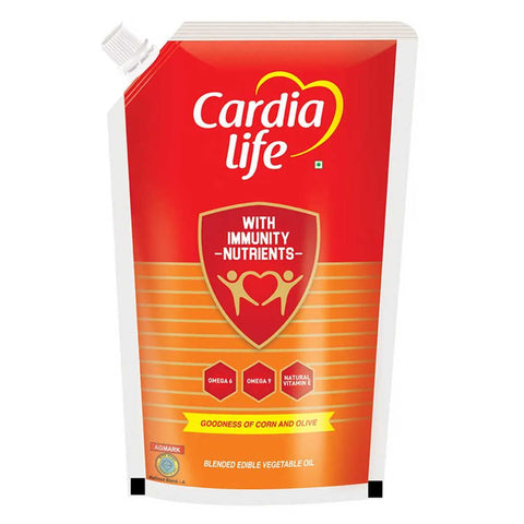 Cardia Life Ediable Oil 1 Ltr Pouch 