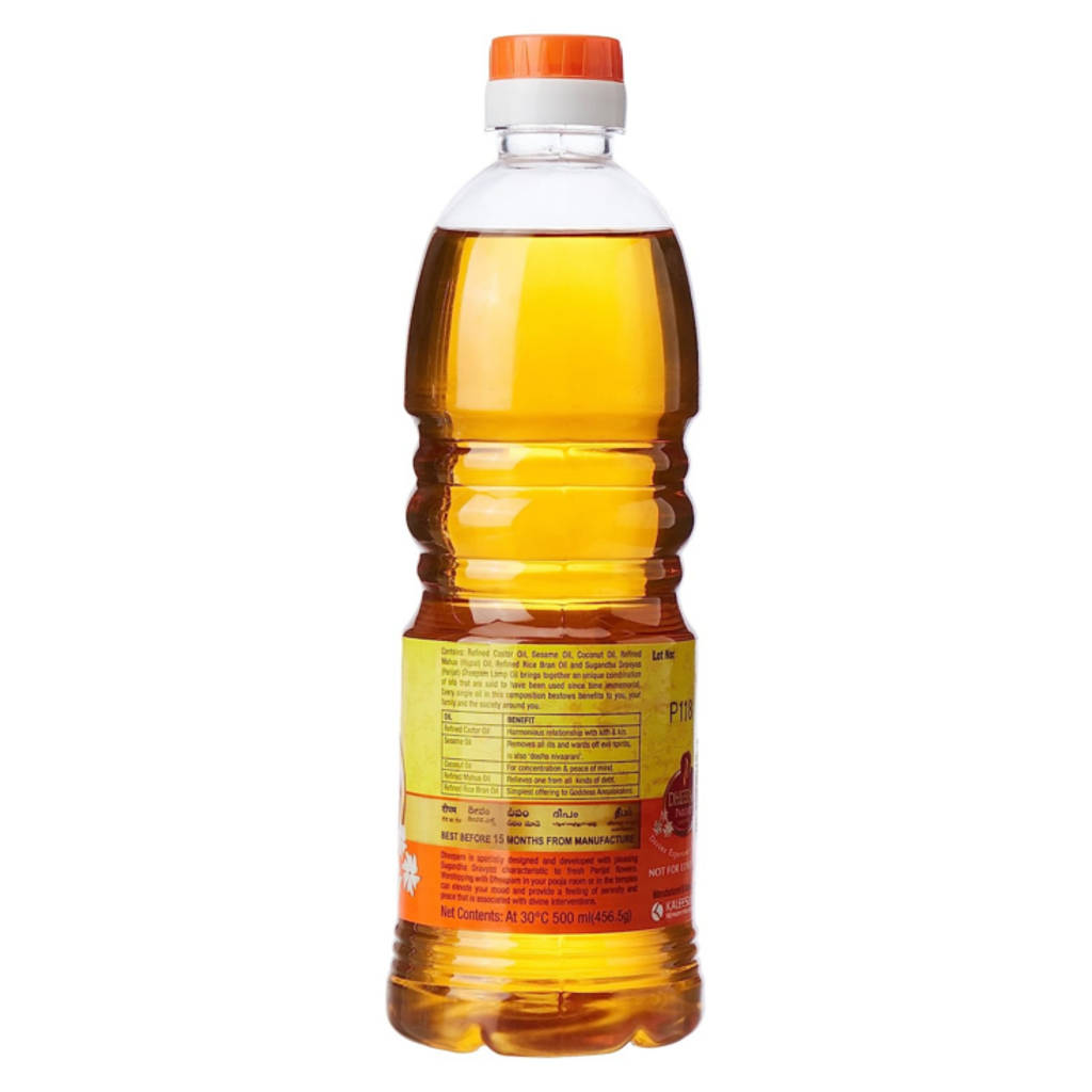 Dheepam Parijat Lamp Oil 500 ml Pet Bottle