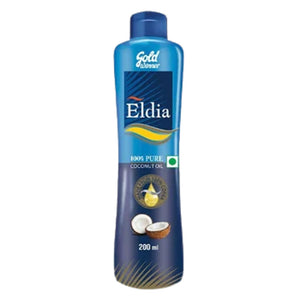 Eldia Pure Coconut Oil 200 ml Pet Bottle 