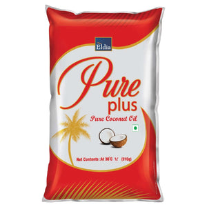 Eldia Pure Plus Fine Coconut Oil 1 Ltr Pouch 