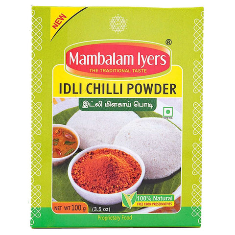 Mambalam Iyers Idli Chilli Powder 100gm 
