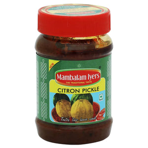 Mambalam Iyers Citron Pickle 200gm (Buy 1 Get 1 Offer) 